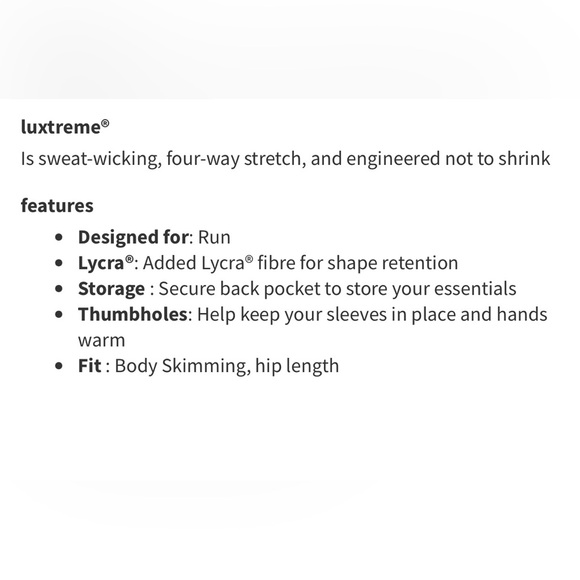 Lululemon Close To Crossing Jacquard Long Sleeve Top Size M - Picture 9 of 9